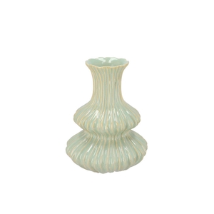 Mirre Pistache Bubbles Vase 18x18x25cm