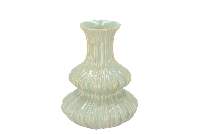 <h4>Mirre Pistache Bubbles Vase 18x18x25cm</h4>