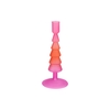 Nova Fuchsia Candle Holder Tricolor 9x9x22cm