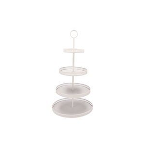 Storage Shelf Esi Metal Nordic White 44x87cm