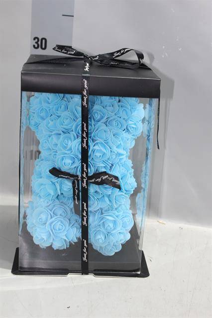 <h4>ROSE FOAM Bear 30cm BLUE</h4>