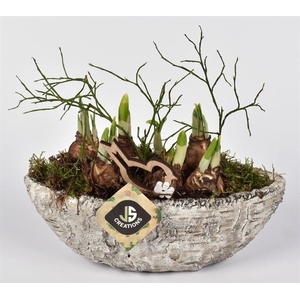 Cement kano old look 25x10cm