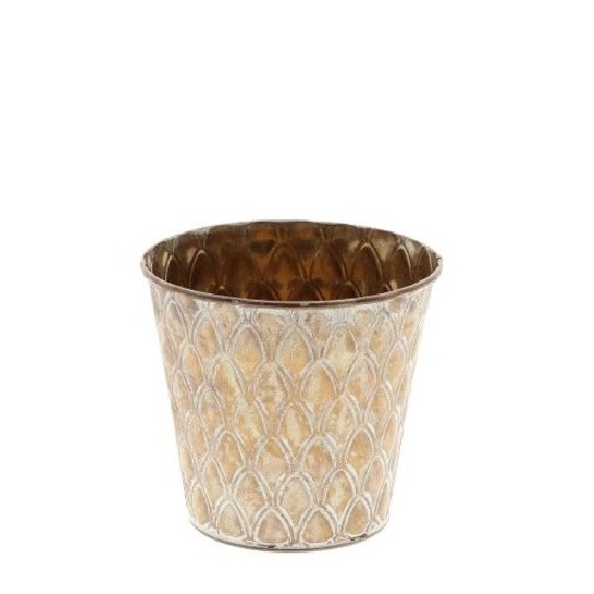 <h4>Zink Peacock pot d13*12cm</h4>