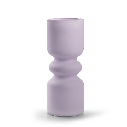 Glass vase funny d10 25cm