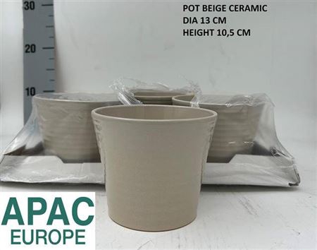 <h4>Keramische Pot H%</h4>