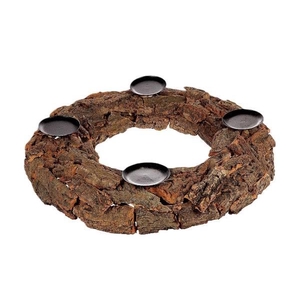 Candle Holder 4 Juniper Rnd H10D40