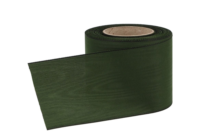 Ribbon Grave 75mm 25m Dark Green Nm