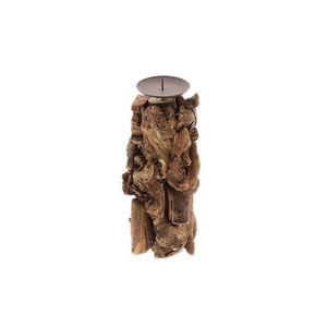 Candleholder Timber H25D10.5