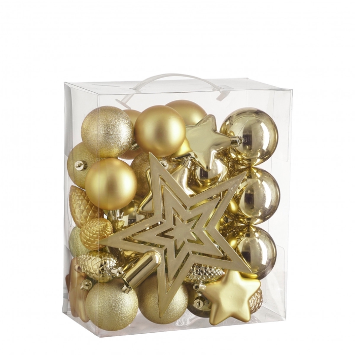 <h4>Christmas bauble Ball  80mm plastic ass. x40</h4>