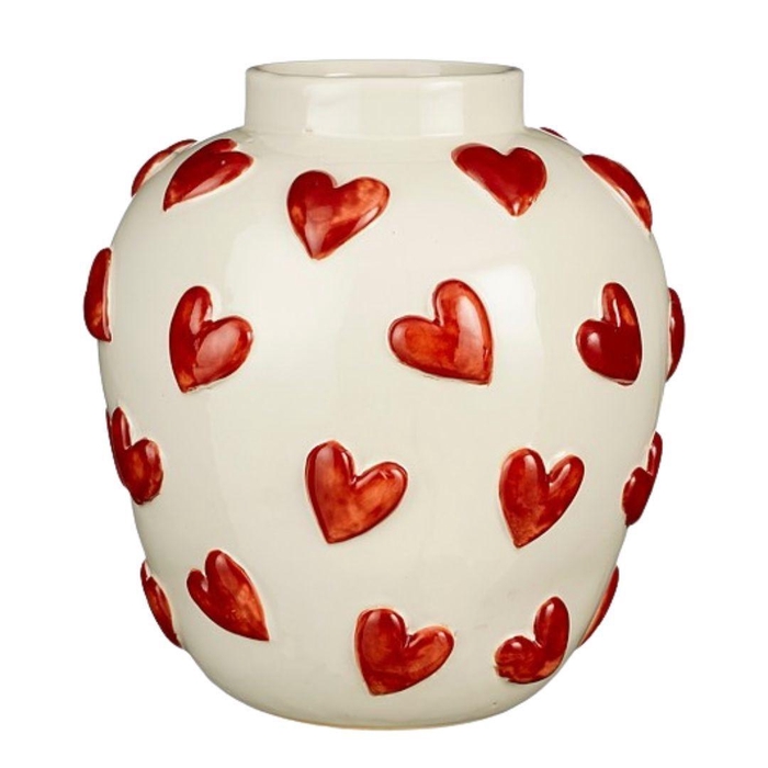 <h4>Valentijn Vaas XL Hearts d30*32cm</h4>