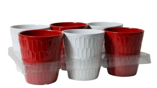 <h4>Ceramic Wendy red/white Es12</h4>