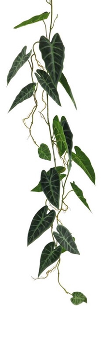 <h4>Alocasia leaf garland green 105cm</h4>
