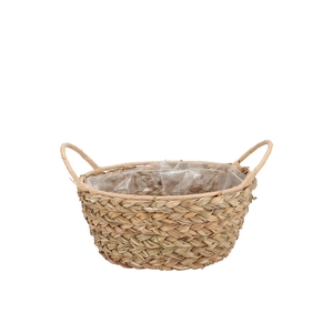 Seagrass Levi Basket Bowl Natural 19x9cm