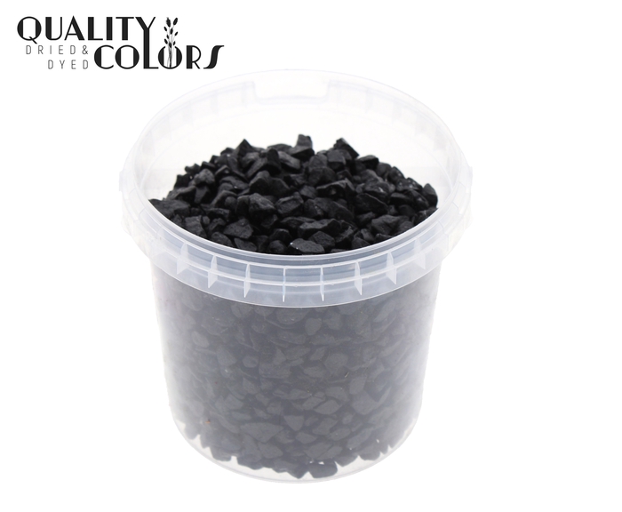 Rocks 1 ltr bucket Black