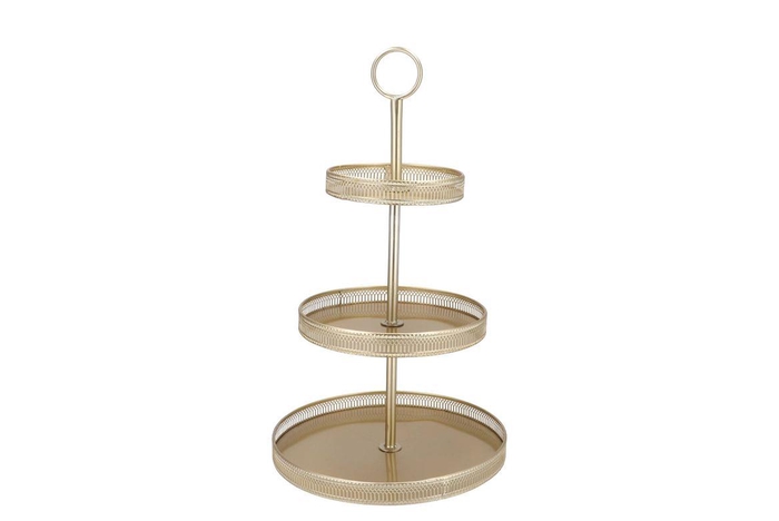 <h4>Storage Shelf Esi Metal Majestic Gold 37x65cm</h4>