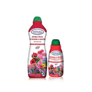 FERTILIZANTE VITHAL PLANTAS E FLORES DE SACADAS E VARANDAS 1L