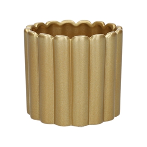 DF03-666640447 - Pot Bliss1 d14xh13.5 gold
