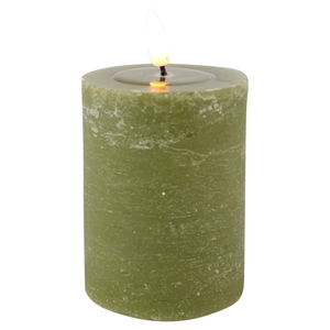 DF12-BD-75160 - Led candle 75x100mm olive melting