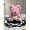Beer 40cm roze-creme foamrose