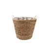 Seagrass Levi Basket Pot Natural 22x21cm