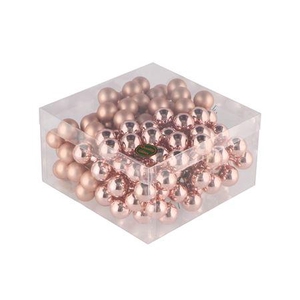 Glass Ball Smokey Rose 25mm P/144