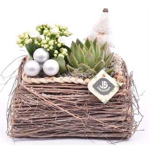 Natuur mand 18x12cm
