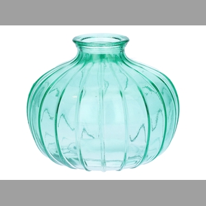 DF02-700035800 - Bottle Carmen d4/10.5xh8.5 turquoise