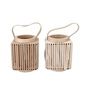 Cruz Sand Lantern Square Ass 13x16x20cm