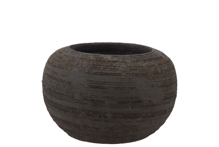 <h4>Batu Grey Orchid Bowl 20x13cm</h4>