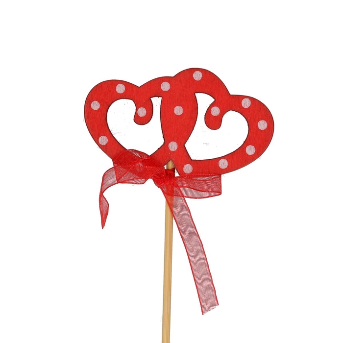 <h4>Valentine 50cm Double heart d7cm</h4>