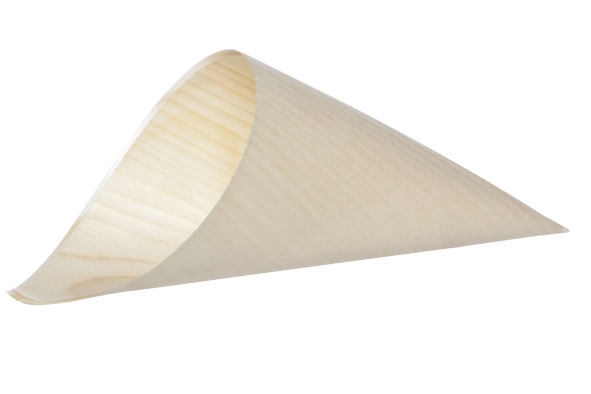 HOORNTJE HOUT 18CM 20PCS