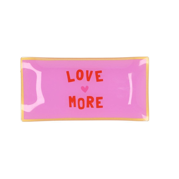 <h4>Plate Rectangle Love More 20x10x2cm</h4>
