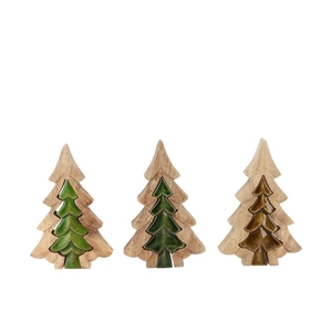 Pine Tree 3d Green 20x13x3cm Nm
