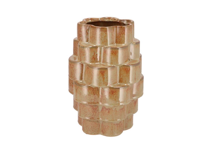 <h4>Annecy Caramel Vase 20x20x30cm</h4>