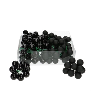 Kerstbal Bal/draad 25mm combi x144