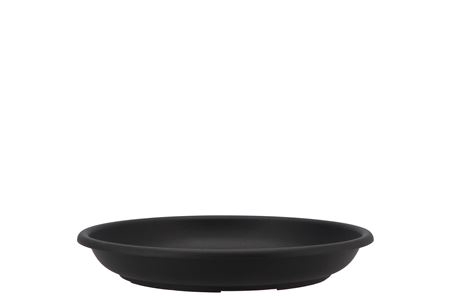 <h4>Floristry Plate 26cm P/10 Black</h4>