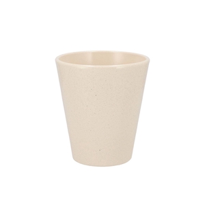 Ceramic Beige Stone Pot Orchid 15cm