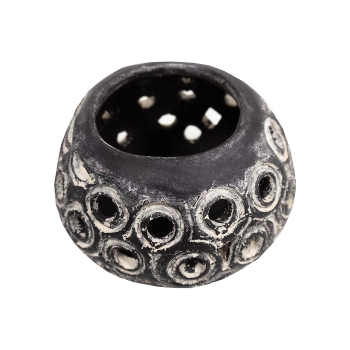 <h4>Waxinelichthouder Aris Aubergine</h4>