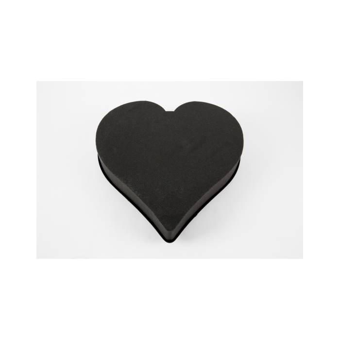<h4>OASIS EYCHENNE HEART ALL BLACK 38CM 2PCS</h4>