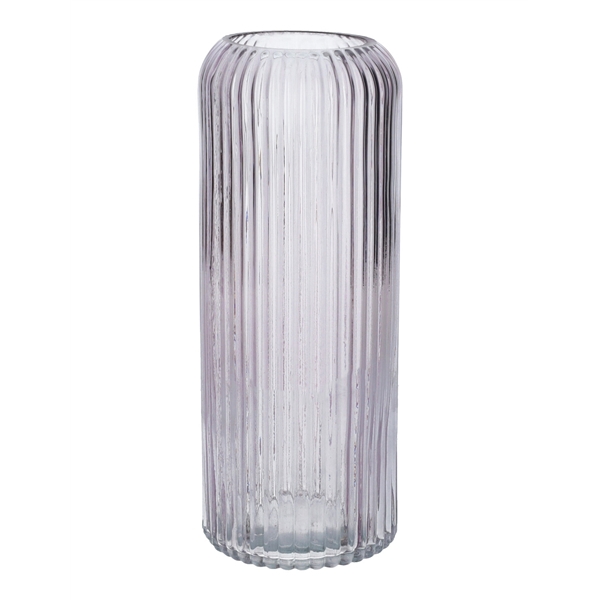 <h4>Vase Nora d6\\8.7xh20 soft lilac transparent</h4>