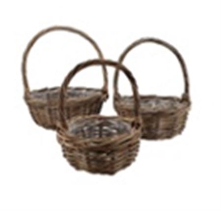 <h4>Rattan Basket Handle 3pcs 45x18cm Nm</h4>