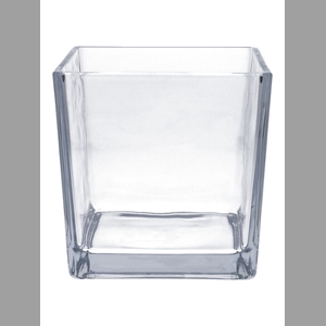 DF01-665220500 - Pot square Maddey 12x12x12 clear