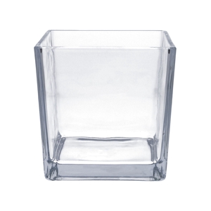 DF01-665220600 - Pot square Maddey 14x14x14 clear