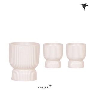 Kolibri Home Diabolo pot travertine