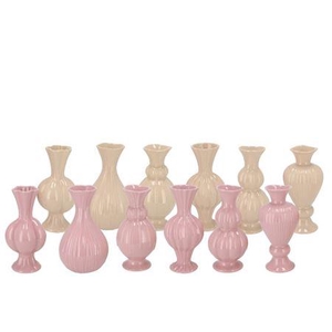 Lois Old Pink Natural Vase Pretty Ass 8x8x17cm