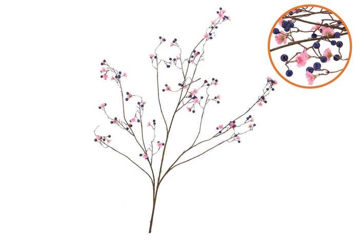 <h4>Silk Berry Blossom Blue 135cm</h4>