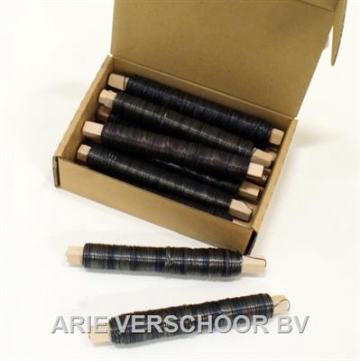 <h4>WIKKELDRAAD BLAUW GEGLOEID X10</h4>