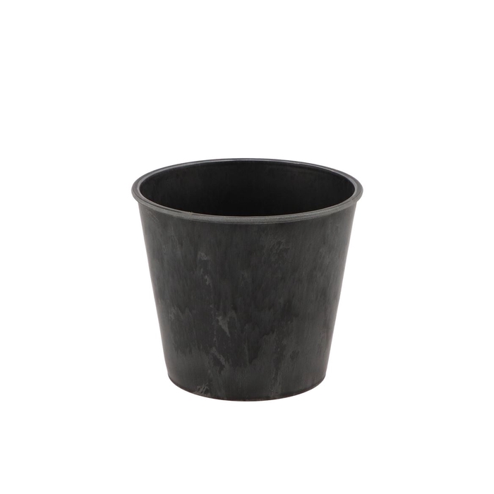<h4>Melamine Grey Pot 14x10x13cm</h4>