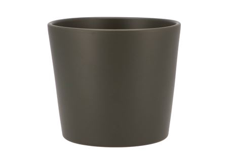 <h4>Ceramic Dark Green Pot 15cm Nm</h4>
