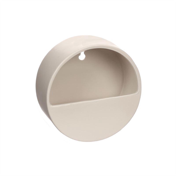 <h4>Wall hanger l. 19 w.19 h.8 cm wit</h4>